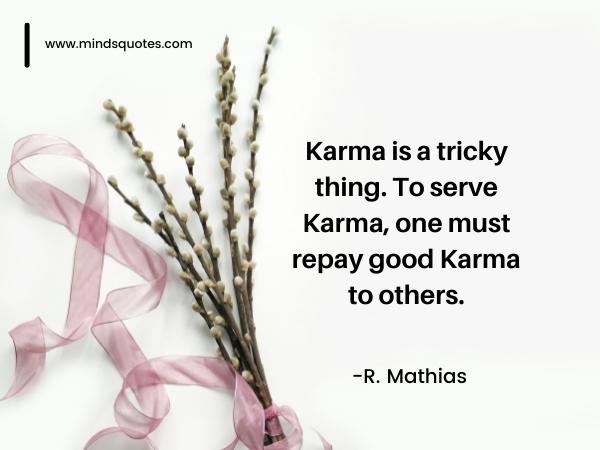 karma quotations