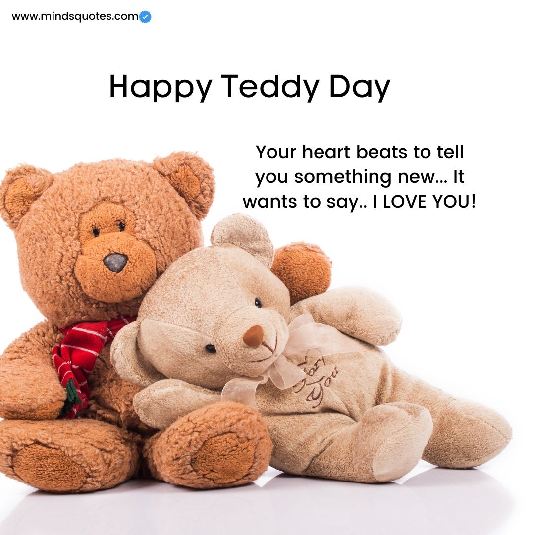 Love Romantic Teddy Day Quotes