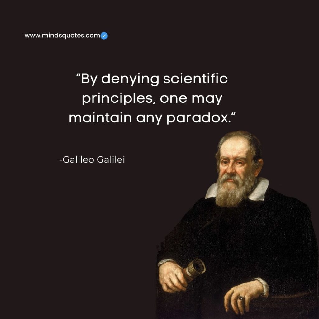  galileo galilei quotes about science