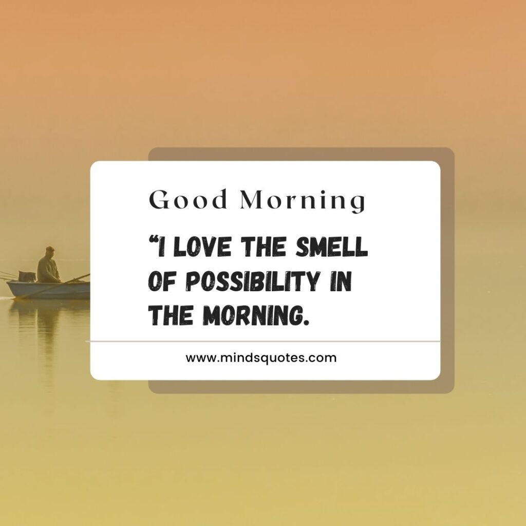 Good Morning Images in English