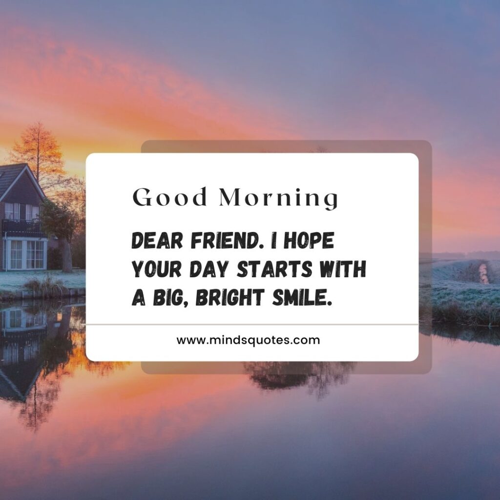 Good morning images with Positive words for friends