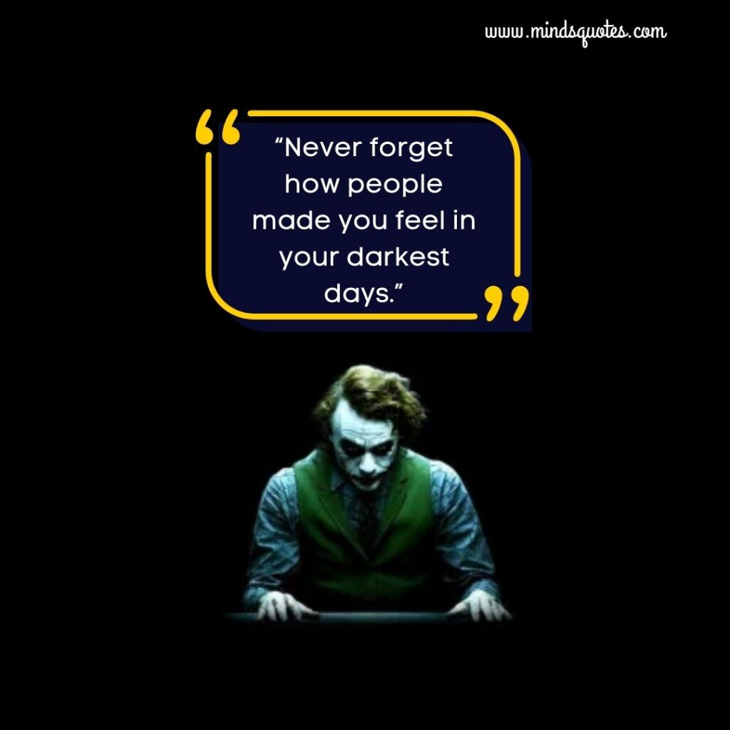 Joker Quotes About Pain Text