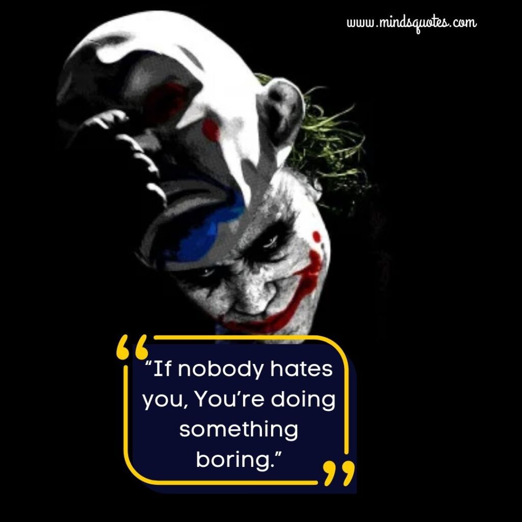 Joker Quotes about Pain