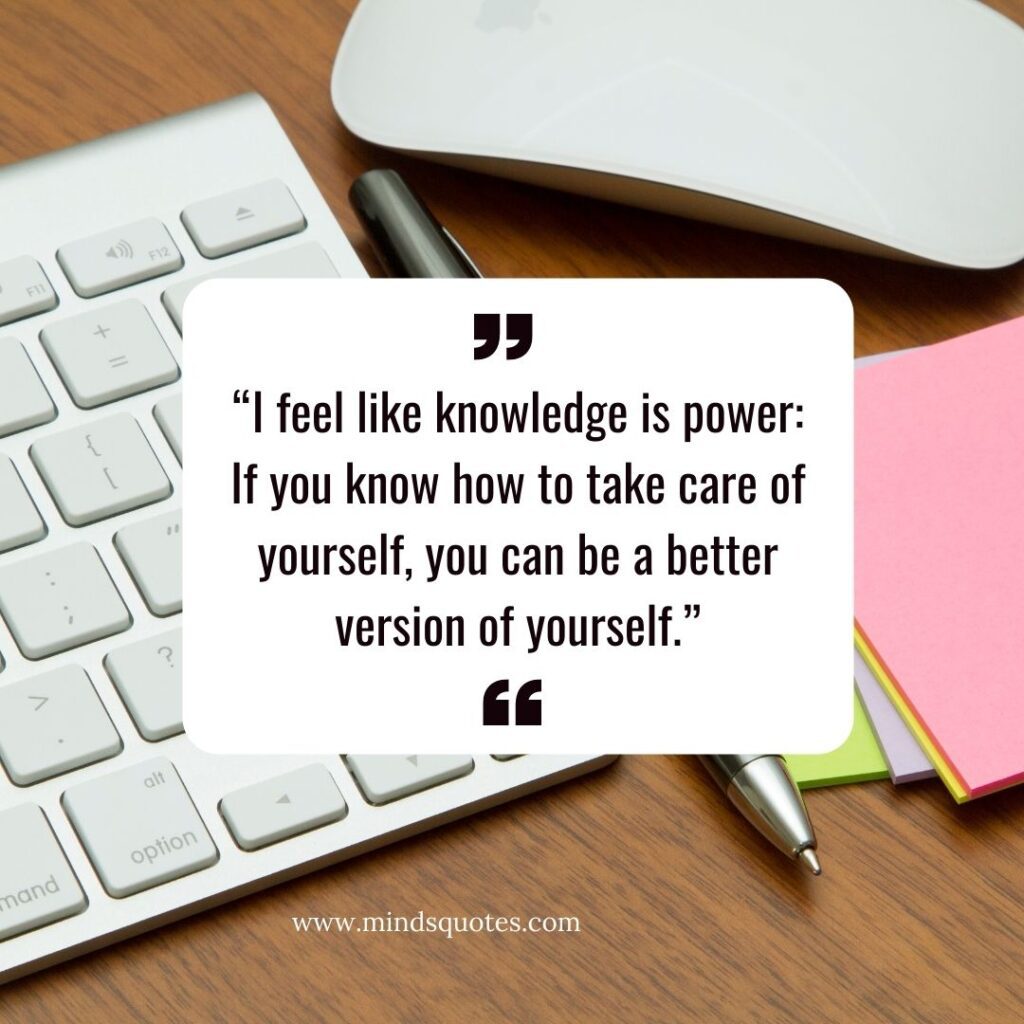 Knowledge Is Power Quote