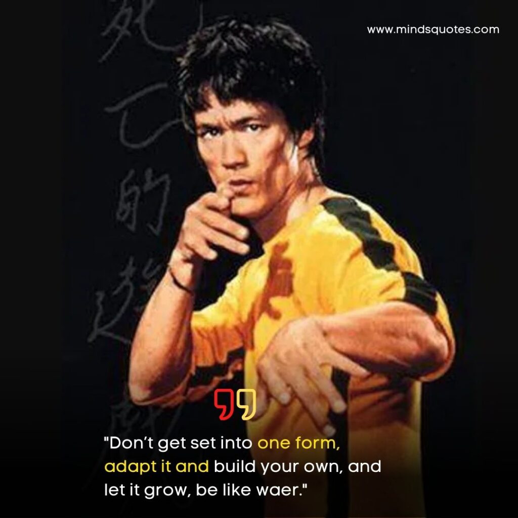 Bruce Lee Water's Quote