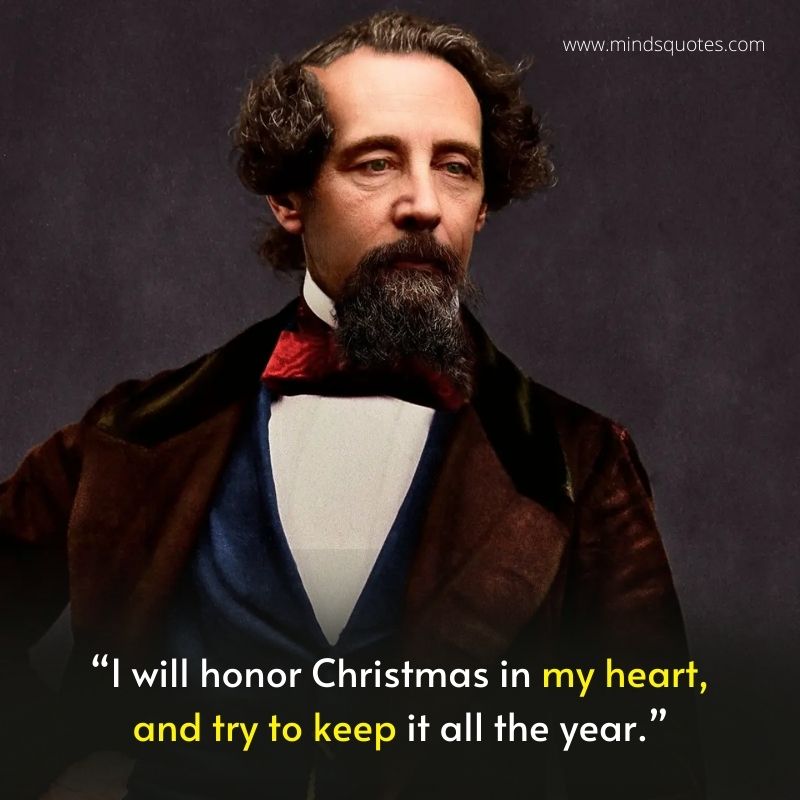 Charles Dickens Quotes  on Christmas