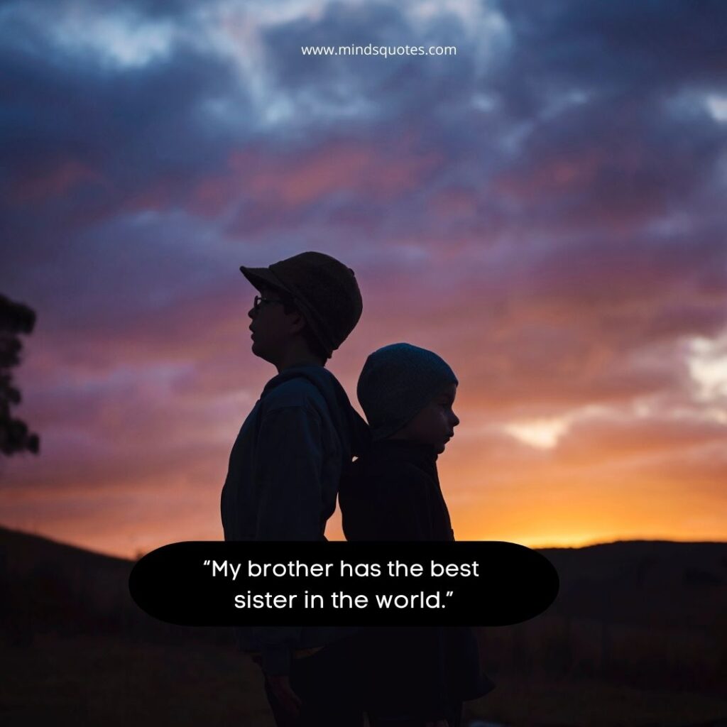 Heart Touching Emotional Brother and Sister Quotes in English
