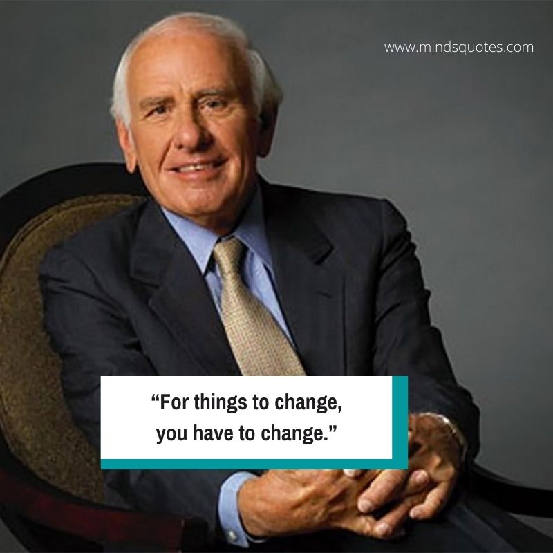 Jim Rohn Quotes on Change