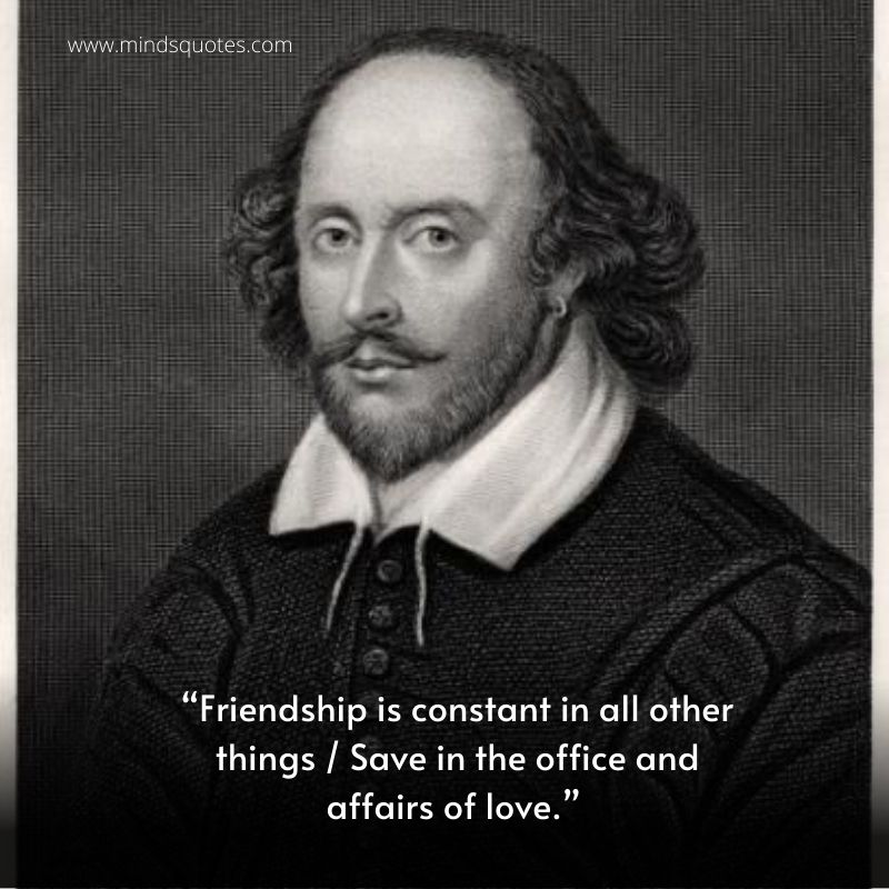 Shakespeare's Quotes About Friendship