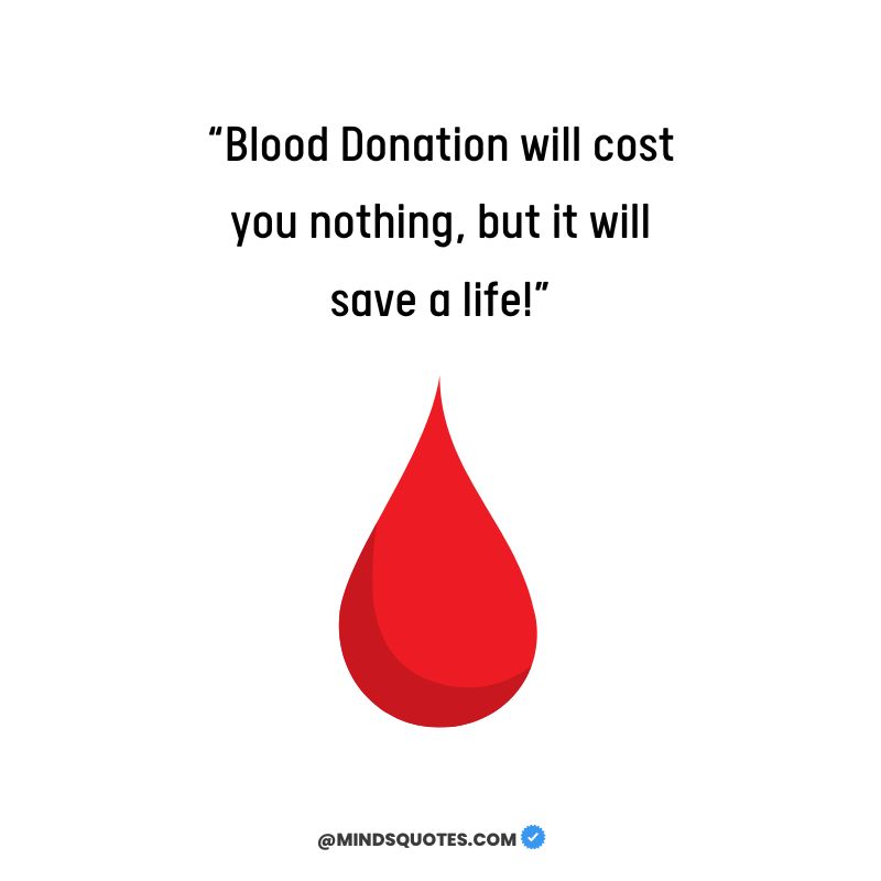 Blood Donation Slogans 2023