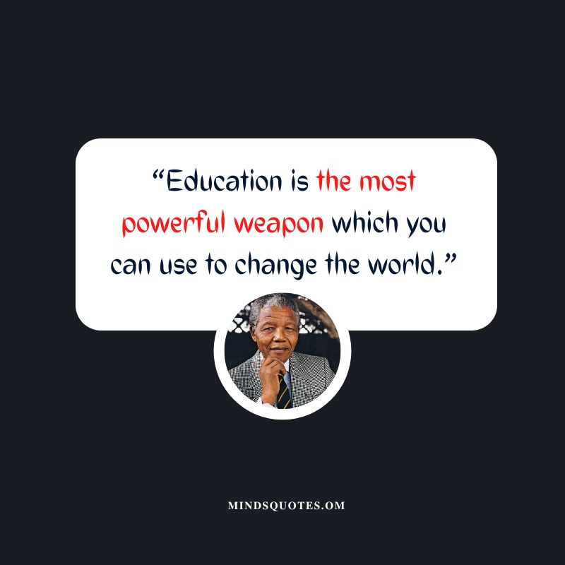 Nelson Mandela Quotes Education