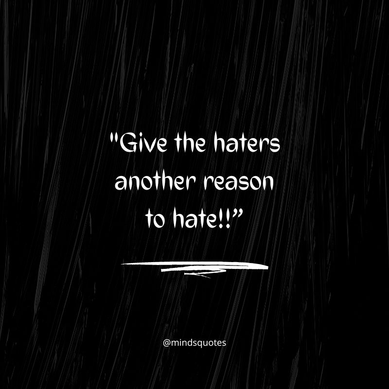 Swag Quotes for Hater on Attitude