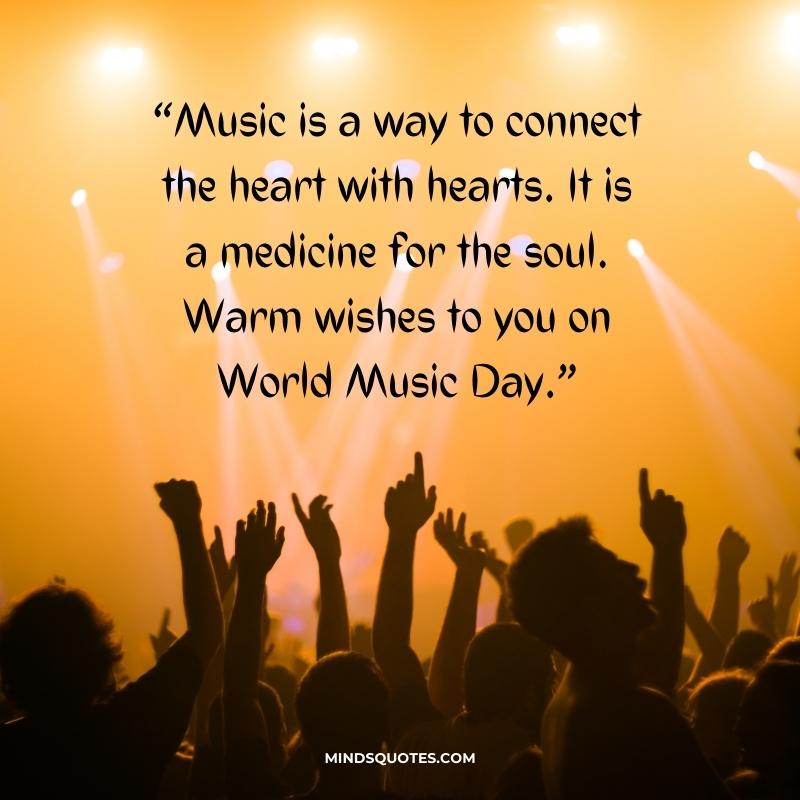World Music Day Messages
