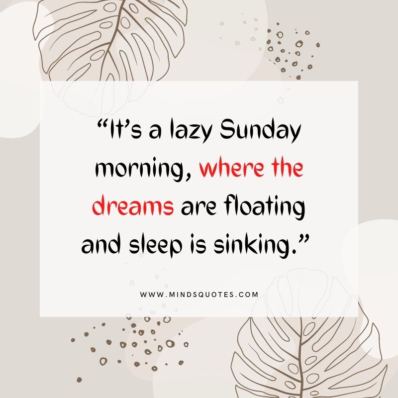 lazy sunday quotes