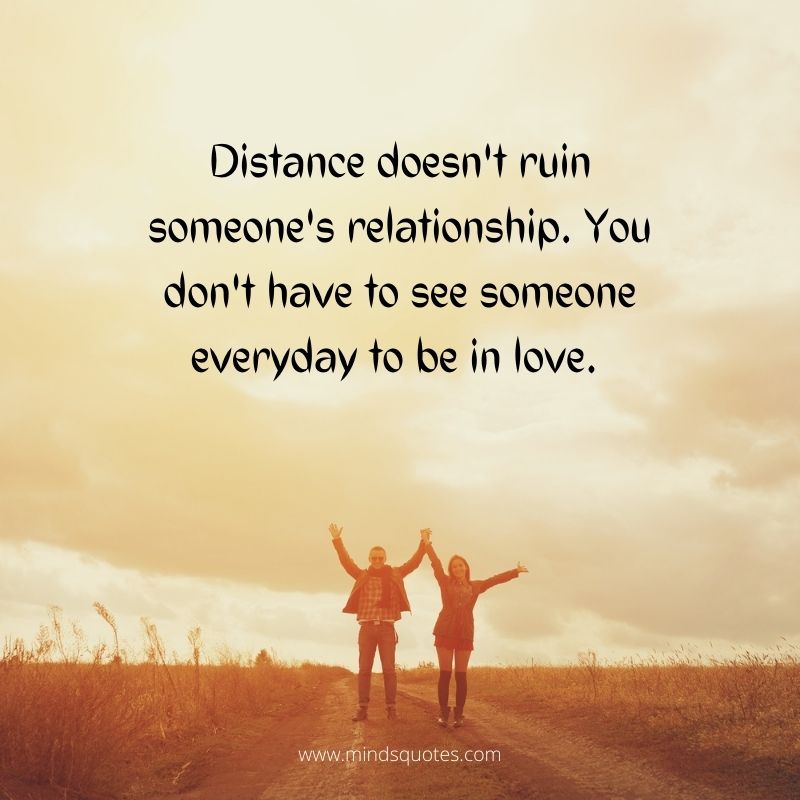 distance relationship message