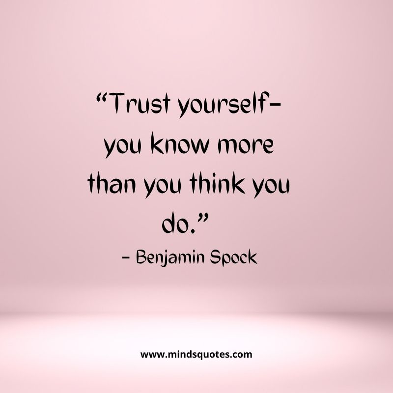self trust quotes