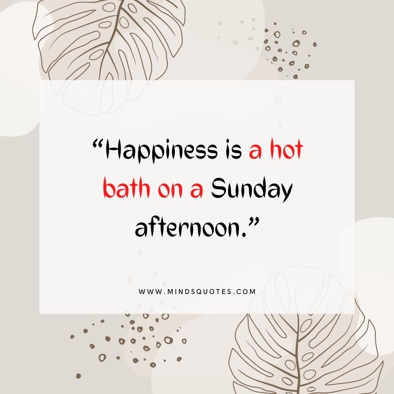 sunday quotes for Happiness