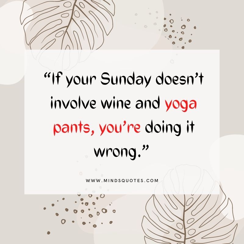 sunday quotes in English