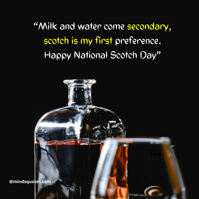 Haapy National Scotch Day Message 