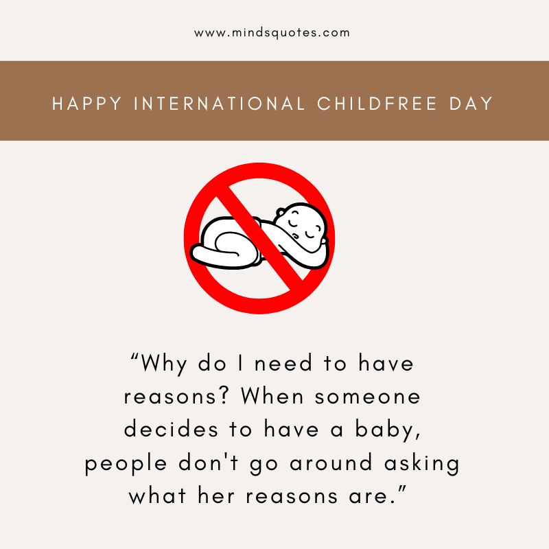 International Childfree Day Message