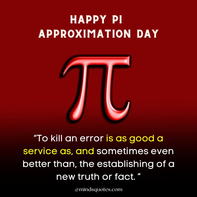 Pi Approximation Day Message