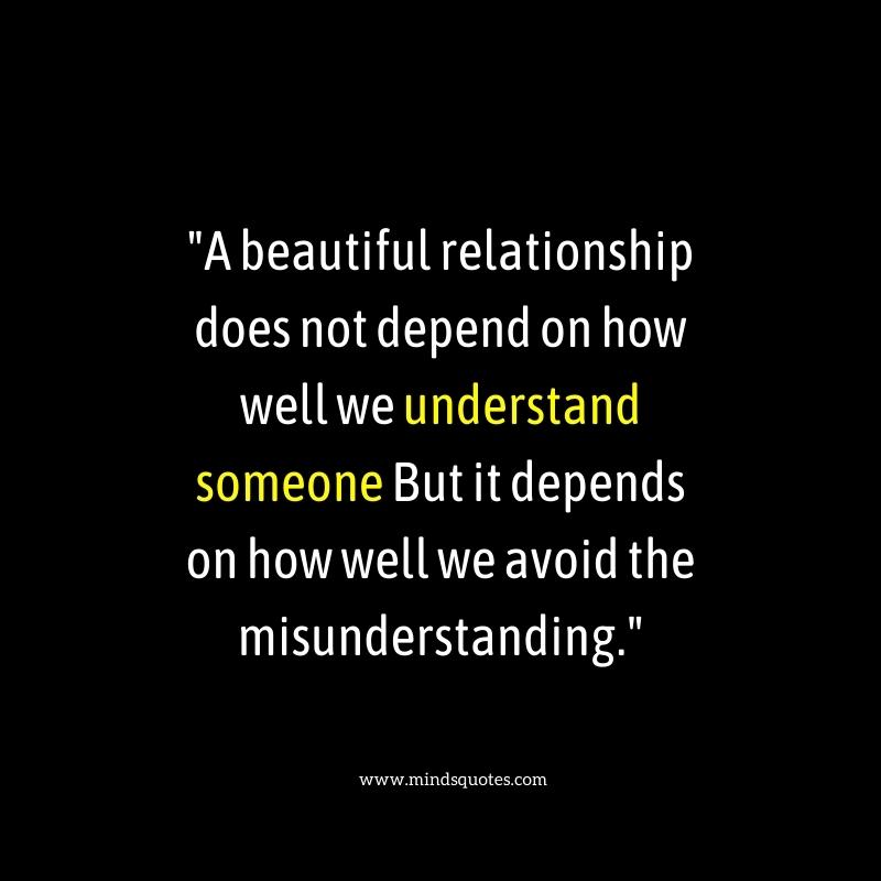 Relationship Misunderstanding Quotes