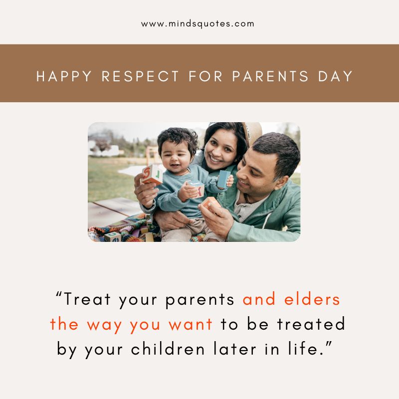 Respect For Parents Day Wishes
