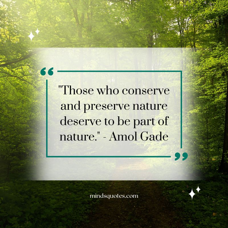 World Nature Conservation Day Quotes