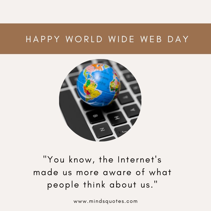 World Wide Web Day Message