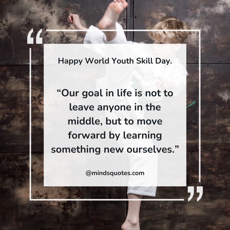 World Youth Sills Day Message 