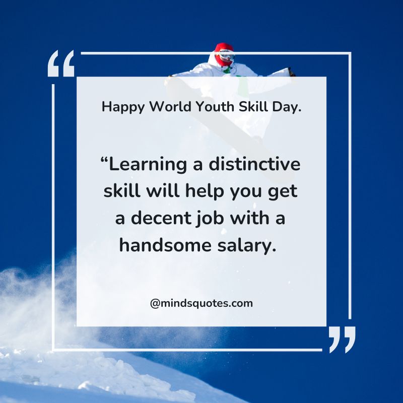 World Youth Skills Day Wishes 