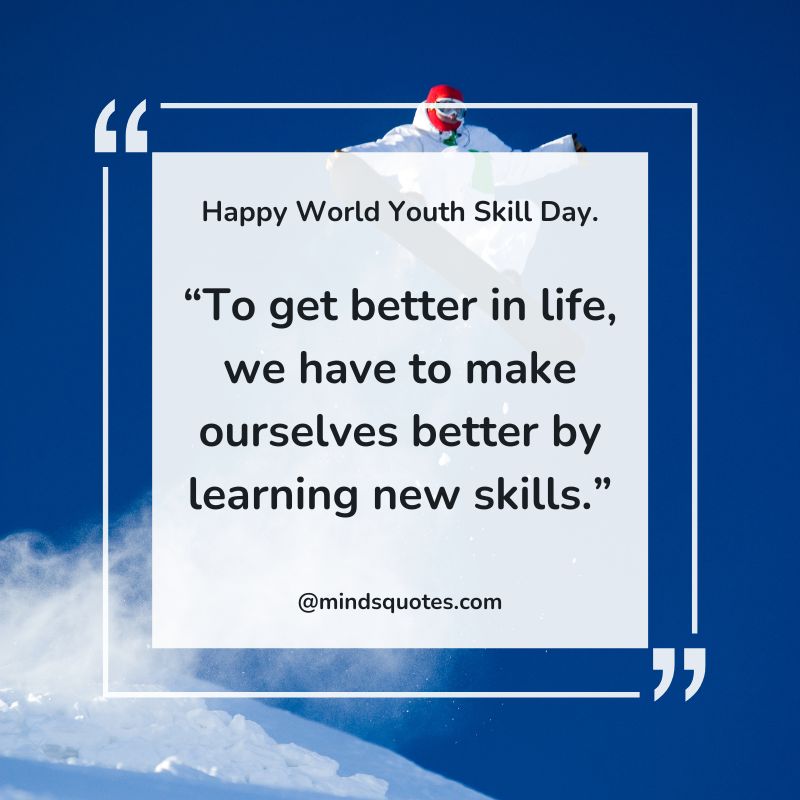World Youth Skills Day Wishes 2022