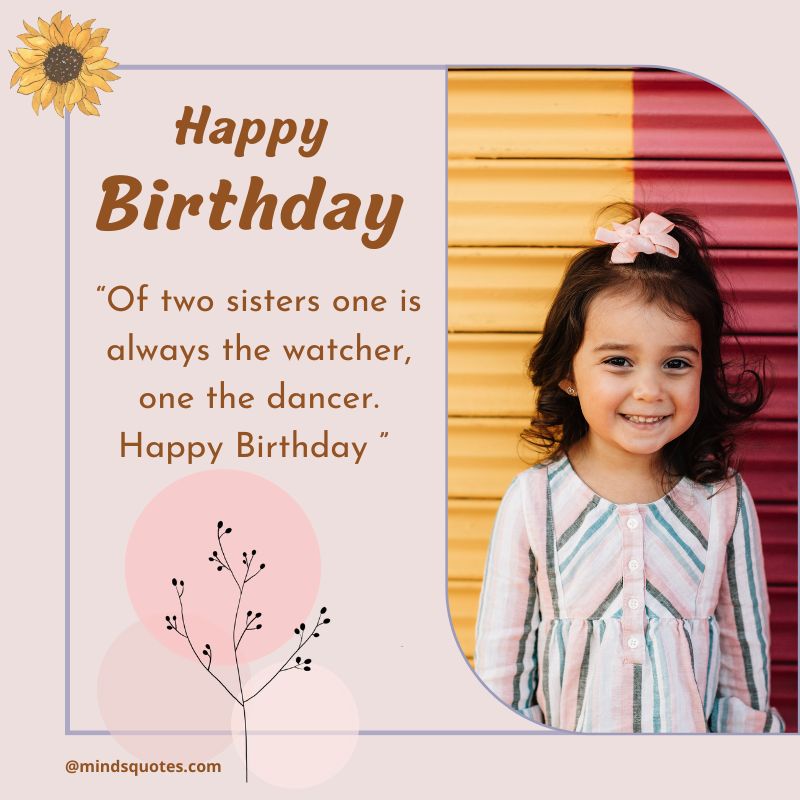 happy birthday message for sister