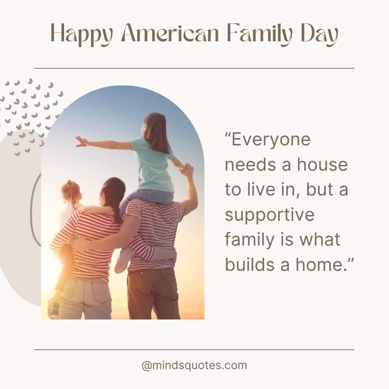 Happy American Family Day Quotes