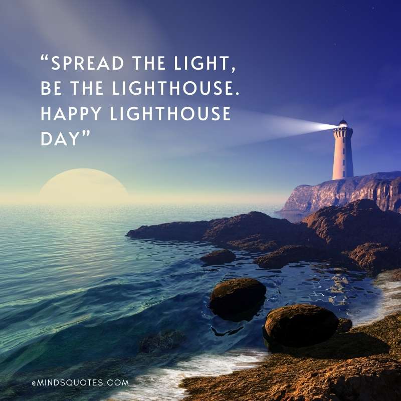 Happy Lighthouse Day Message