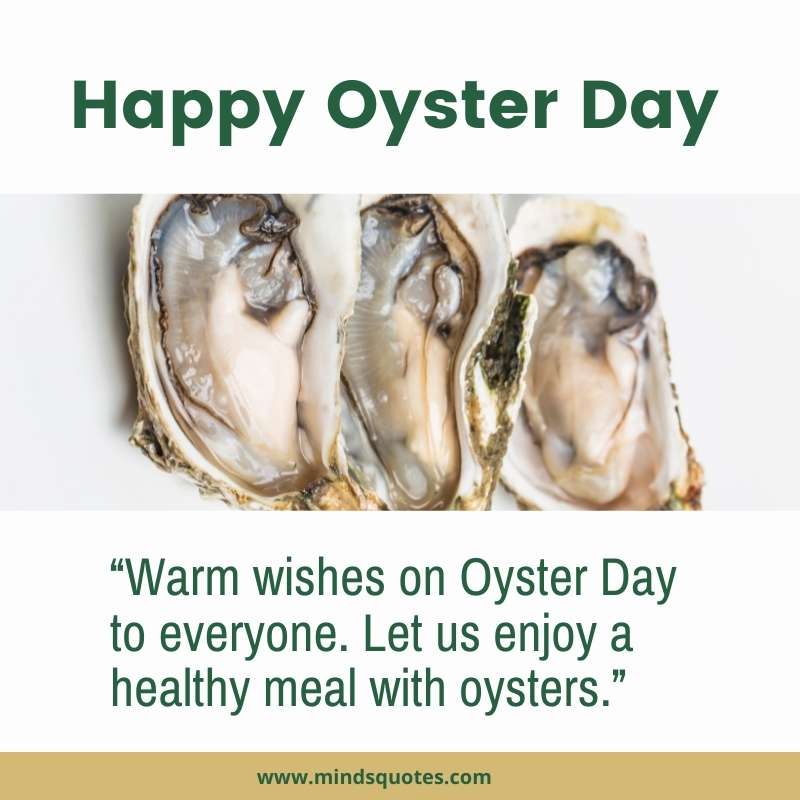 Happy Oyster Day Wishes