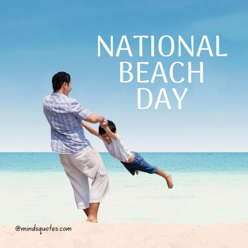National Beach Day Poster