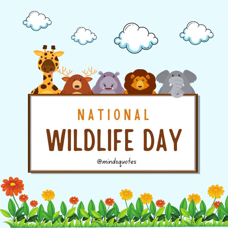 National Wildlife Day Poster