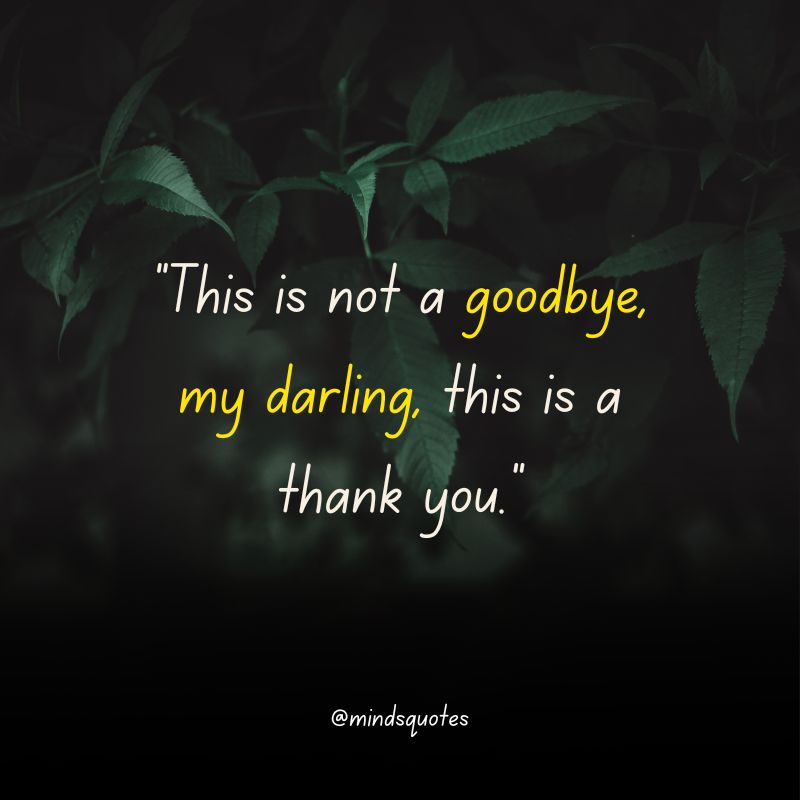 meaningful farewell quotes