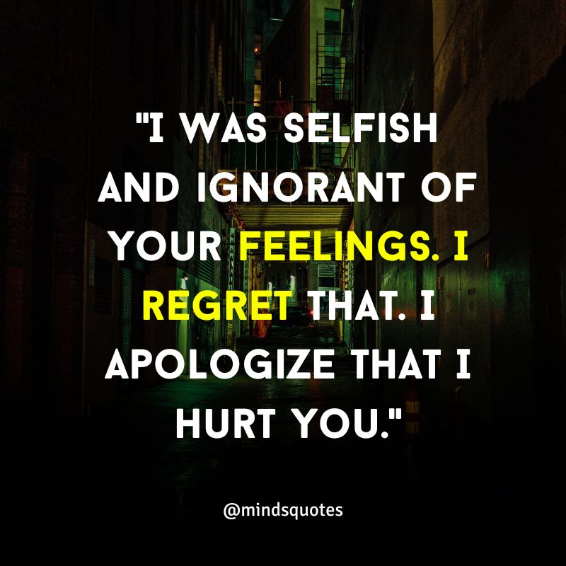 Apology Quotes for Him