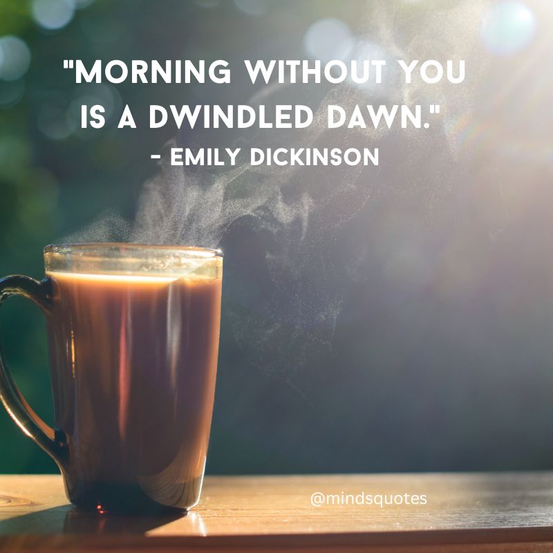 beautiful good morning quotes - Emily Dickinson