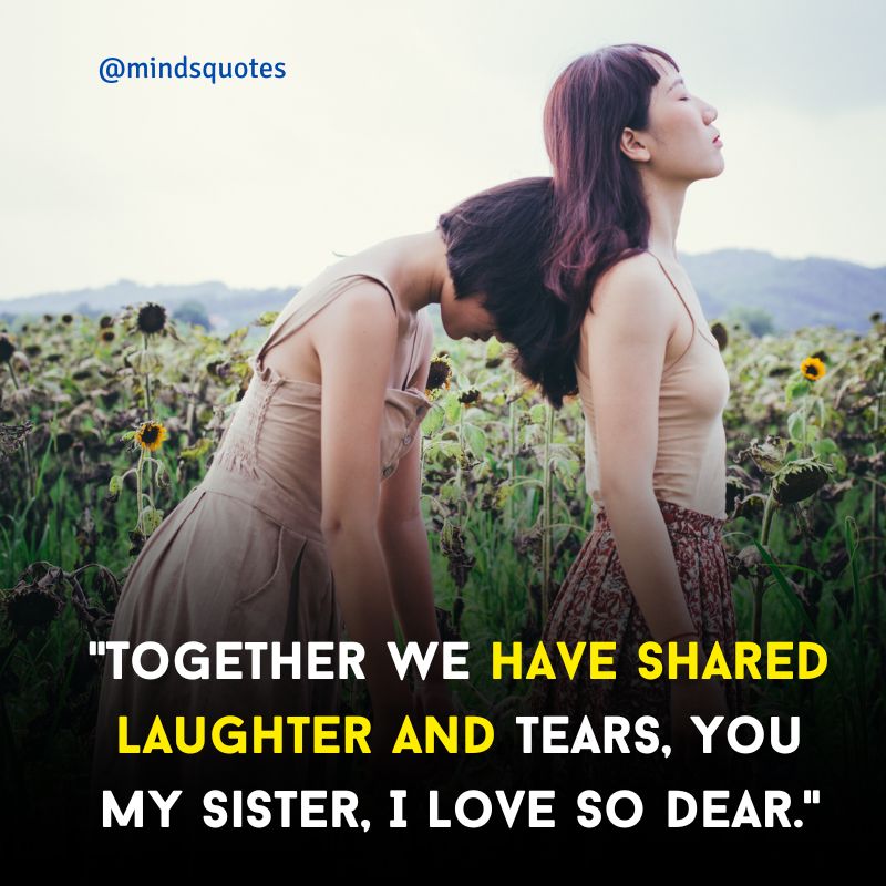sister love quotes in english