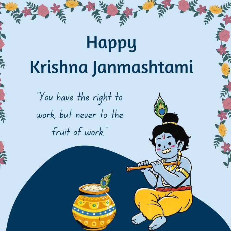 Happy Krishna Janmashtami Quotes 