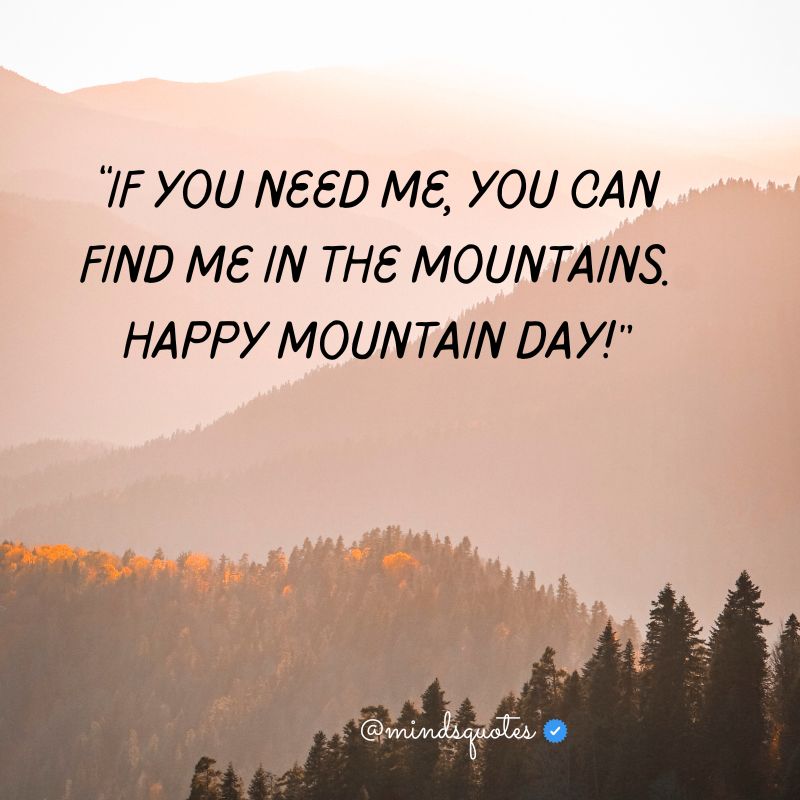 Happy Mountain Day Wishes