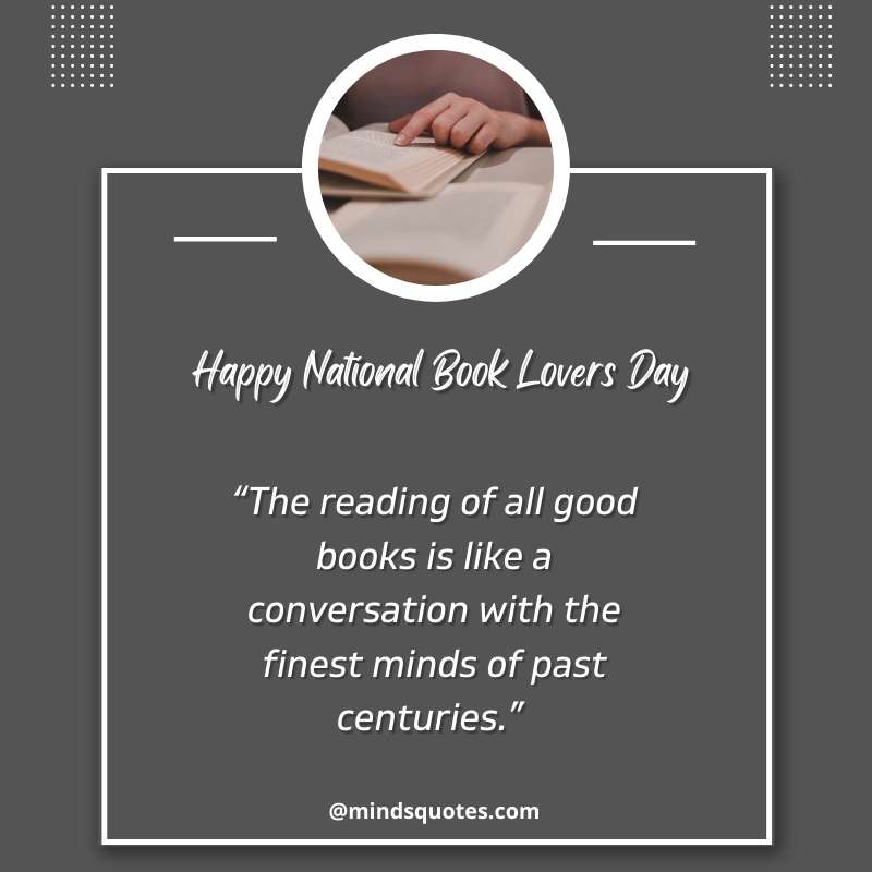 Happy National Book Lovers Day Message 