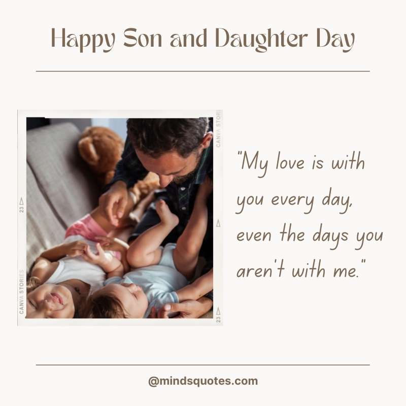 Happy National Son and Daughter Day Message