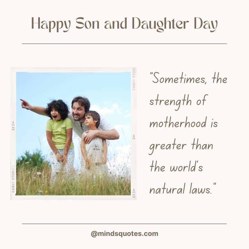 Happy National Son and Daughter Day Wishes