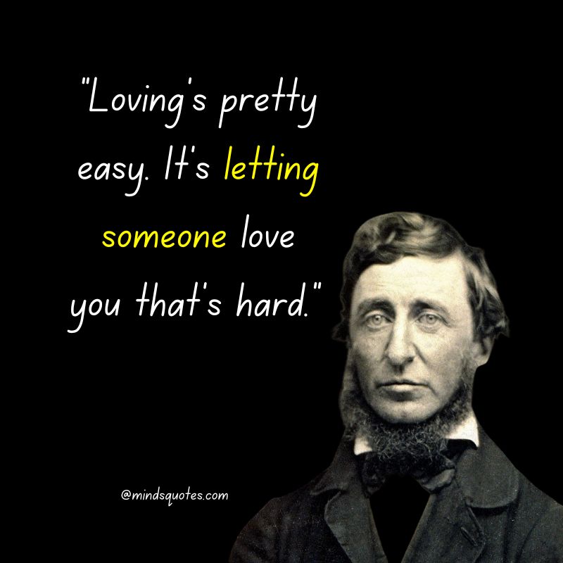 Henry David Thoreau Quotes Love