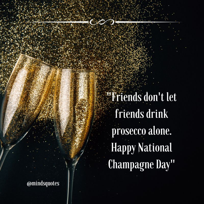National Champagne Day Wishes