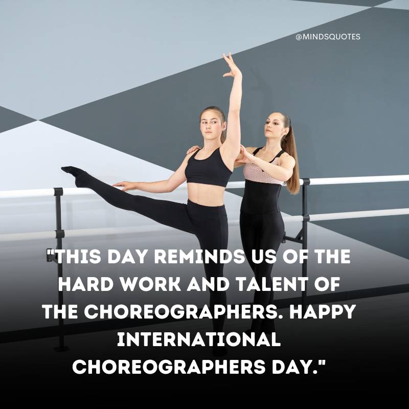 International Choreographers Day Wishes